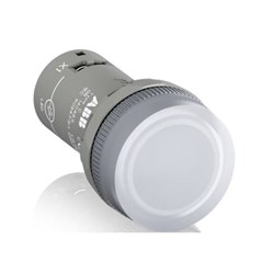 ABB CL2-523C Compact Pilot Light With Intergrated LED Clear 230VAC