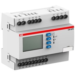 ABB CM-UFD.M33M Grid Feeding Monitoring Relay W/Modbus RTU 108mm