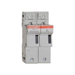 Mersen CMS142M Compact Fuse Holder 50A 2-P 690VAC/DC DIN Rail Mount 14mm Dia x 51mm L Fuse