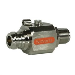 Novaris CN-MF-90-3 Surge Protector 20kA 50kA 90VDC 3GHz Brass Nickel Plated IP55