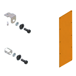 Elsteel COV24101A Enclosure Cover 300W 1600H 1.5mm Thick Mild Steel RAL2000 Orange