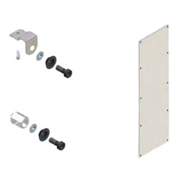 Elsteel COV24110 Enclosure Cover 300W 1800H 1.5mm Thick Mild Steel RAL7032 Grey