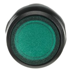 ABB CP1-11G-10 Compact Illuminated Pushbutton Flush Momentary Green 24VAC/DC 1NO Screw