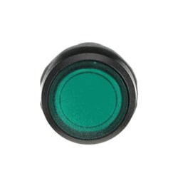 ABB CP1-12G-10 Compact Illuminated Pushbutton Flush Momentary Green 110-130VAC/DC 1NO Screw