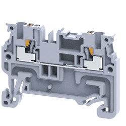 Connectwell CP1.5 Feed Through Push-In Block Spring Clamp Push-In Feed Through 0.2-1.5sq-mm 800V 15A Grey