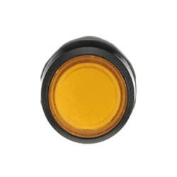 ABB CP2-11Y-10 Compact Illuminated Pushbutton Flush Maintained Yellow 24VAC/DC 1NO Screw