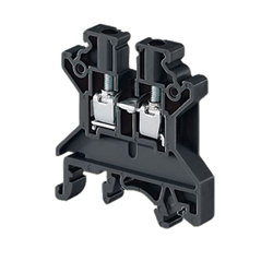 Connectwell CP2.5BK Terminal Block Spring Clamp Push-In Terminal Feed Through Polyamide 0.2-2.5sq-mm 1000V 24A Black