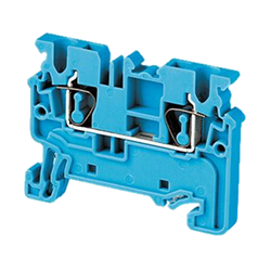 Connectwell CP2.5BU Terminal Block Spring Clamp Push-In Terminal Feed Through 0.2-2.5sq-mm 1000V 24A Blue