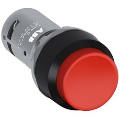 ABB CP3-10R-02 Compact Non-Illuminated Pushbutton Extended Momentary Red 2NC Screw