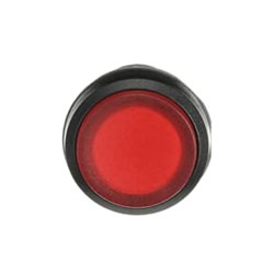 ABB CP4-11R-01 Compact Illuminated Pushbutton Extended Maintained Red 24VAC/DC 1NC Screw