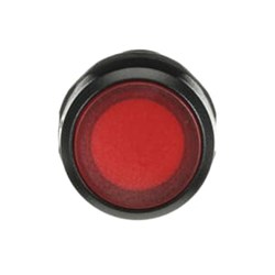 ABB CP4-11R-10 Compact Illuminated Pushbutton Extended Maintained Red 24VAC/DC 1NC Screw