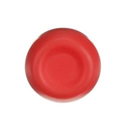 ABB CP6-10R-02 Compact Non-Illuminated Heavy Duty Pushbutton Momentary Red Silicone Rubber Cap 2NC Screw