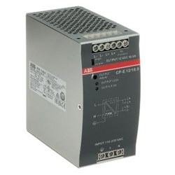 ABB CPE12/10 CP-E Power Supply 1PH 90-132VAC 180-264VAC 12VDC 10A 120 Watt DIN Rail Mount IP20