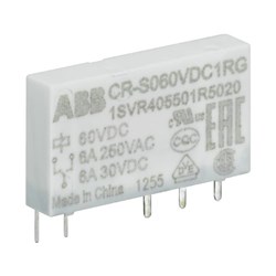 ABB CR-S005VDC1R Interface Relay 5VDC 1CO SPDT 6A