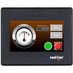 Red Lion CR10000400000210industrial Operator Interface 4.3in TFT Colour 24VDC 1 Ethernet Port 2 Serial Ports