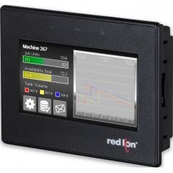 Red Lion CR30000400000310industrial Operator Interface 4.3in Widescreen Format 480x272px, Colour Display 10-30VDC