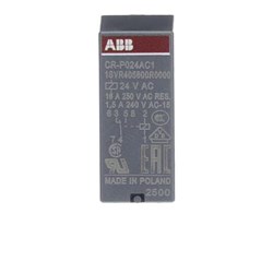 ABB CRP024AC1 Pluggable Interface Relay 24VAC 1CO SPDT Contact 16A
