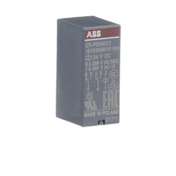 ABB CRP024DC2 Pluggable Interface Relay 24VDC 2CO SPDT Contact 8A