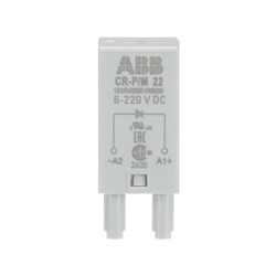 ABB CRPM22 Pluggable Module Polarity Protection 6-220VDC 6-230VDC