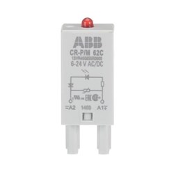 ABB CRPM62C Pluggable Module Varistor 13mm W 6-24VAC/DC