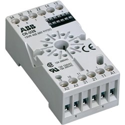 ABB CRU3S Socket 250V For Universal Relay 3CO Screw Terminal
