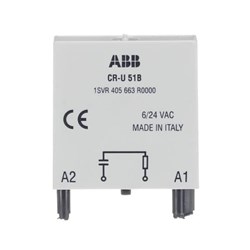 ABB CRU51B Pluggable Module Rc Element 34mm W 6-24VAC/DC 6-24VAC
