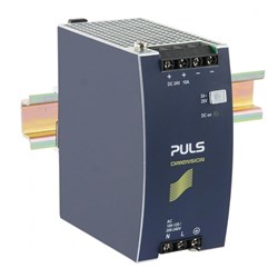 Puls CS10.241 Power Supply 1PH 100-120VAC 200-240VAC 24VDC 10A 240 Watt 22 Watt DIN Rail Mount Screw Terminal IP20