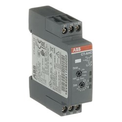 ABB CT-AHC.12 Time Relay 1CO SPDT Contact 24-240VAC/DC 24-48VDC 4A Screw Terminal