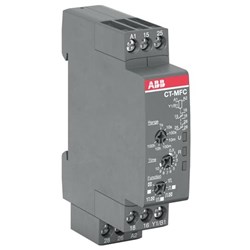 ABB CT-MFC.21 Time Relay Multifunctional 2CO SPDT Contact 12-240VAC/DC 4A Screw Terminal