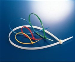 IPD CT100-2.5W Cable Tie 2.5mm W x 100mm L 25mm Dia Bundle 100 PCS