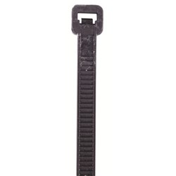 IPD CT300-4.8B Cable Tie 4.8mm W x 300mm L 85mm Dia Bundle 100 PCS