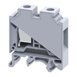 Connectwell CTS16U-KN Feed Through Terminal Block Screw Clamp Terminal Polyamide 0.2-16sq-mm 1000V 76A Grey