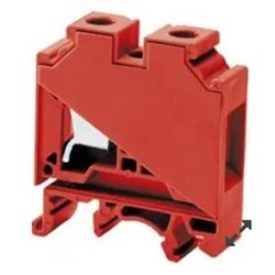 Connectwell CTS16UR Feed Through Terminal Block Screw Clamp Terminal Feed Through Polyamide 0.2-16sq-mm 1000V 76A Red