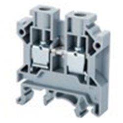 Connectwell CTS6U Feed Through Terminal Block Screw Clamp Terminal 0.5-6sq-mm 1000V 41A Grey