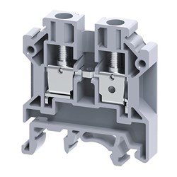 Connectwell CTS6UW Feed Through Terminal Block Screw Clamp Terminal Polyamide 0.5-6sq-mm 1000VAC/DC 41A White