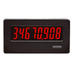 Red Lion CUB4L820 Miniature Electronic Counters 3.6 V 8 Digit LCD Display