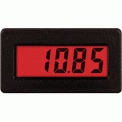 Red Lion CUB4LP40 Loop Powered Process Indicator 3.5 Digit LCD, Red LED Backlight Display