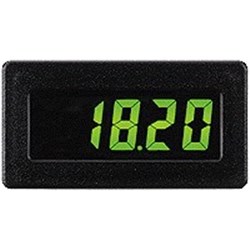 Red Lion CUB4V010 Miniature D.C. Voltmeter 9-28VDC 3.5 Digit LCD Display