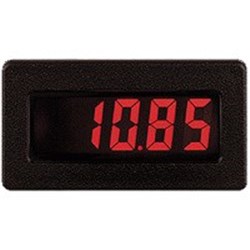Red Lion CUB4V020 Miniature D.C. Voltmeter 9-28VDC 3.5 Digit LCD, Red LED Backlight Display