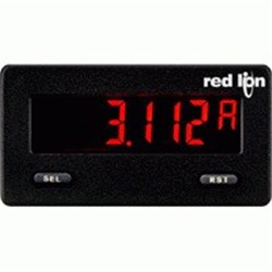 Red Lion CUB5IB00 Miniature Electronic Dual Counter and Rate Indicator 9-28VDC 5 Digit LCD Display