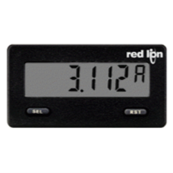 Red Lion CUB5IR00 Miniature Electronic Dual Counter and Rate Indicator 9-28VDC 5 Digit Reflective LCD Display