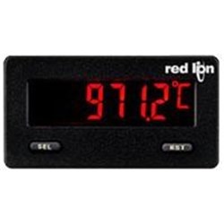Red Lion CUB5RTB0 Miniature Electronic Dual Counter and Rate Indicator 9-28VDC 5 Digit LCD Display