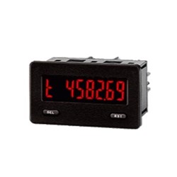 Red Lion CUB5TB00 Miniature Electronic Dual Counter and Rate Indicator 9-28VDC 8 Digit LCD Display