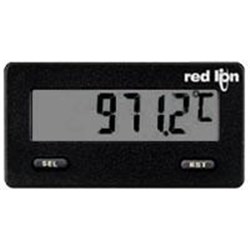 Red Lion CUB5TCR0 Miniature Electronic Dual Counter and Rate Indicator 9-28VDC 5 Digit LCD Display