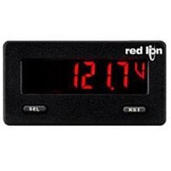 Red Lion CUB5VB00 Miniature Electronic Dual Counter and Rate Indicator 9-28VDC 5 Digit LCD Display