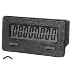 Red Lion CUB7CCG0 Miniature Electronic Counter 3.6 V 8 Digit Green Backlit LCD Display