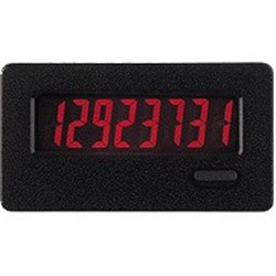 Red Lion CUB7CCR0 Miniature Electronic Counter 1.25VDC 8 Digit LCD Display
