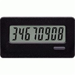 Red Lion CUB7CCS0 Miniature Electronic Counter 28VDC 8 Digit LCD, Reflective Display
