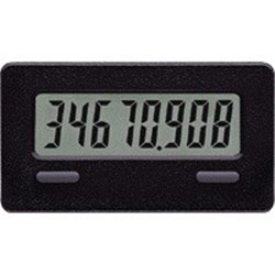 Red Lion CUB7TCS0 Low Voltage Digit Timer 28VDC 8 Digit, 0.35 in LCD, Reflective Display Display
