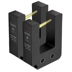 Panasonic CZ-172B U-shaped Photoelectric Sensor 12-24VDC 50mm Sensing 2m L Cable U-shaped NPN-Output